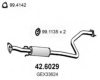 GB4 GEX33624 Middle Silencer